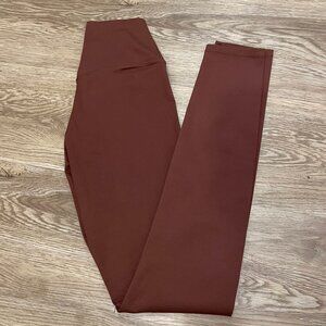 CROP SHOP BOUTIQUE Chocolate Brown Leggings - Size S